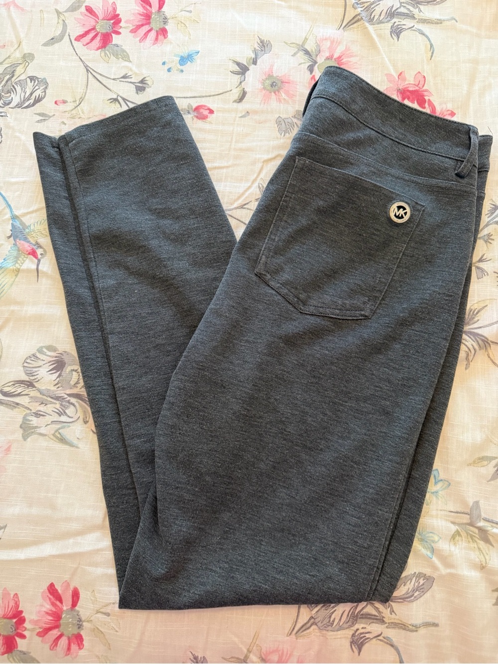 Michael Kors Charcoal Ponte Skinny Jeggings